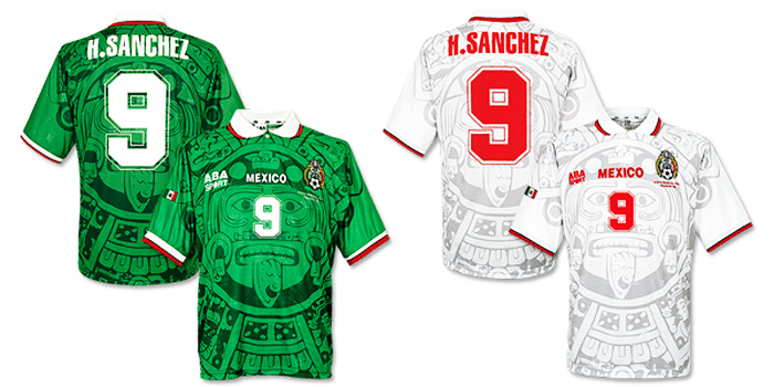 mexico jersey font